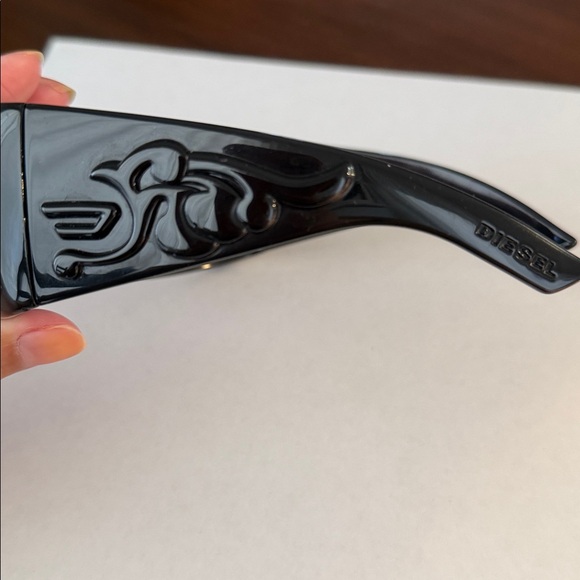 Diesel Black Sunglasses vintage - Picture 2 of 4
